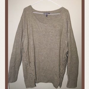 Plus Size Knit Sweater